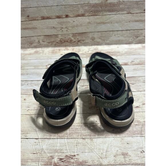 ECCO Yucatan Sandals Women's Size EU 39 8.5 Hiking Adjustable Straps Matcha Sand - Picture 2 of 8